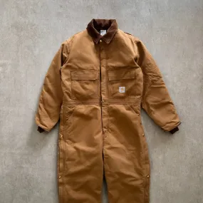 1990s Carhartt Tan Boiler Suit - L