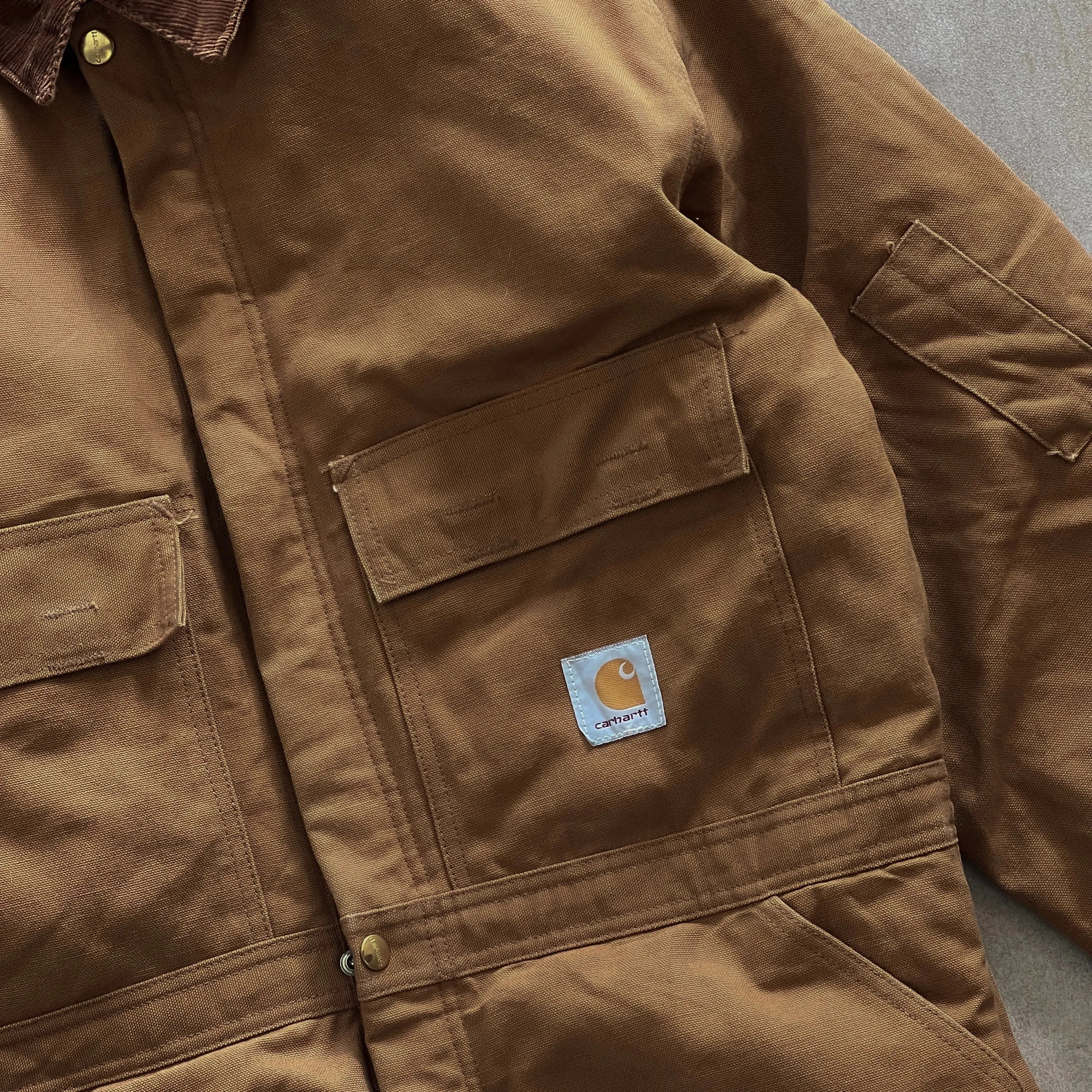 1990s Carhartt Tan Boiler Suit - L