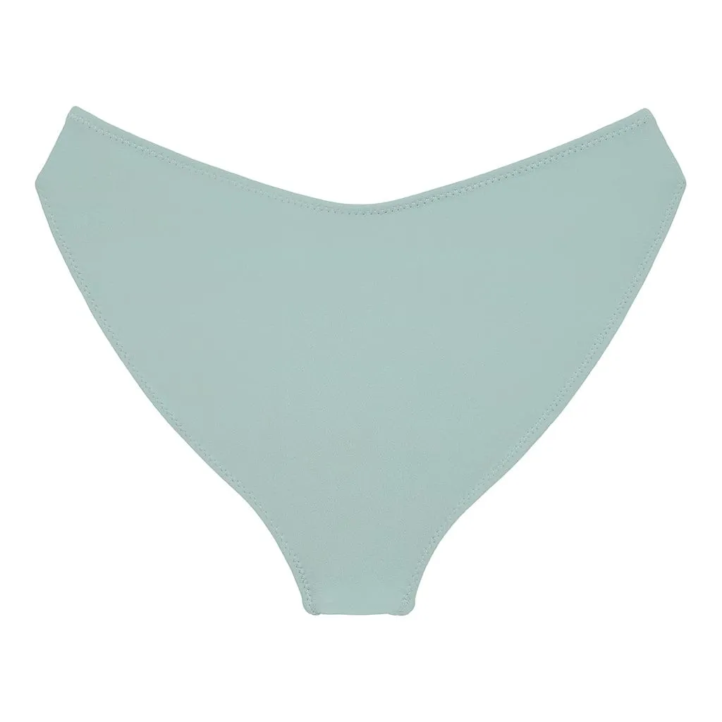 Added Coverage Lulu (Zig-Zag Stitch) Bikini Bottom | Powder Blue