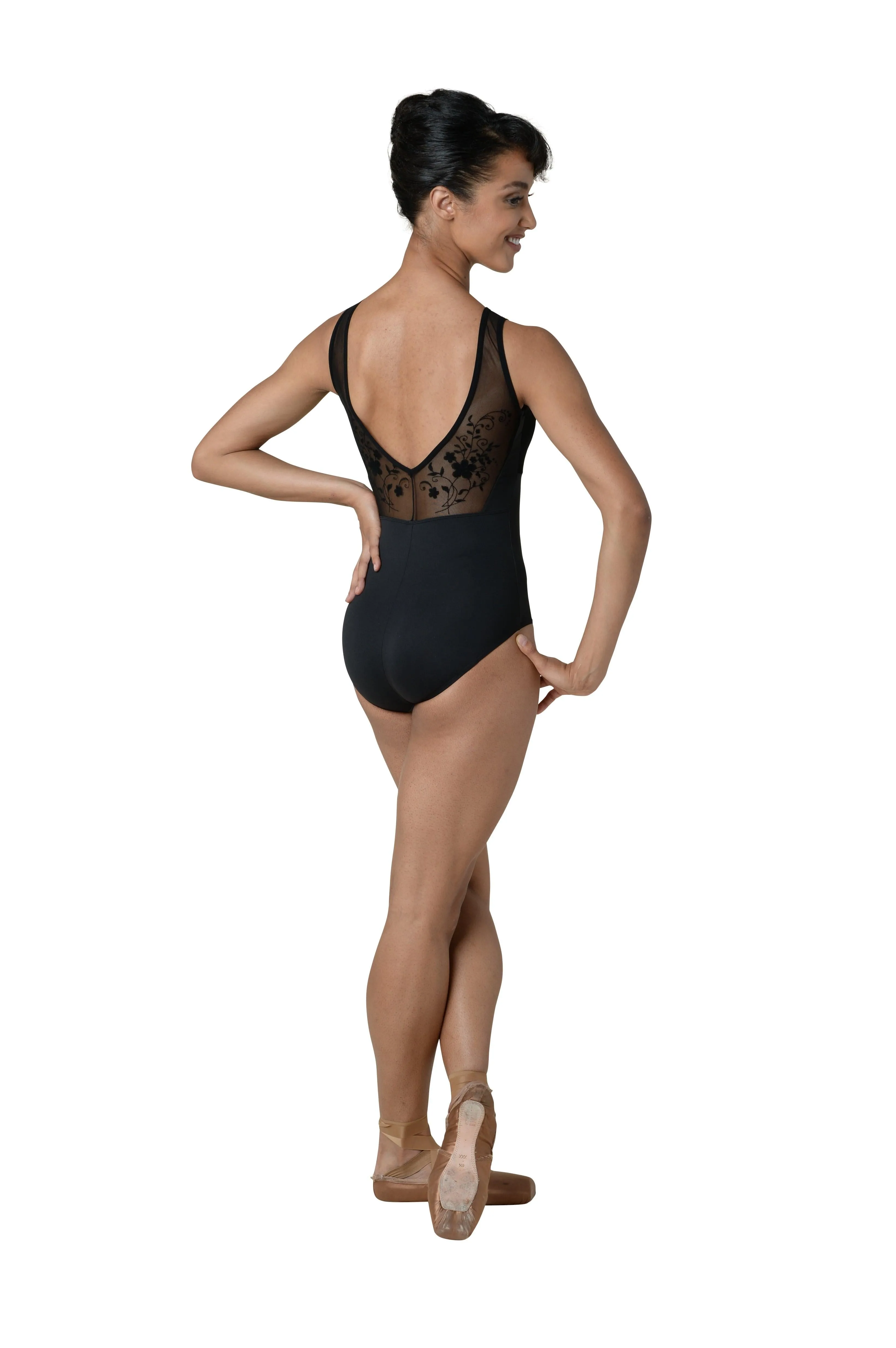 Adult Celeste Flock Tank Leotard