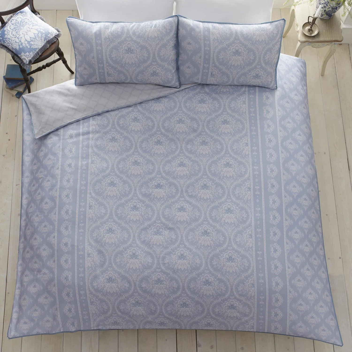 Alexandria Blue Duvet Cover Set