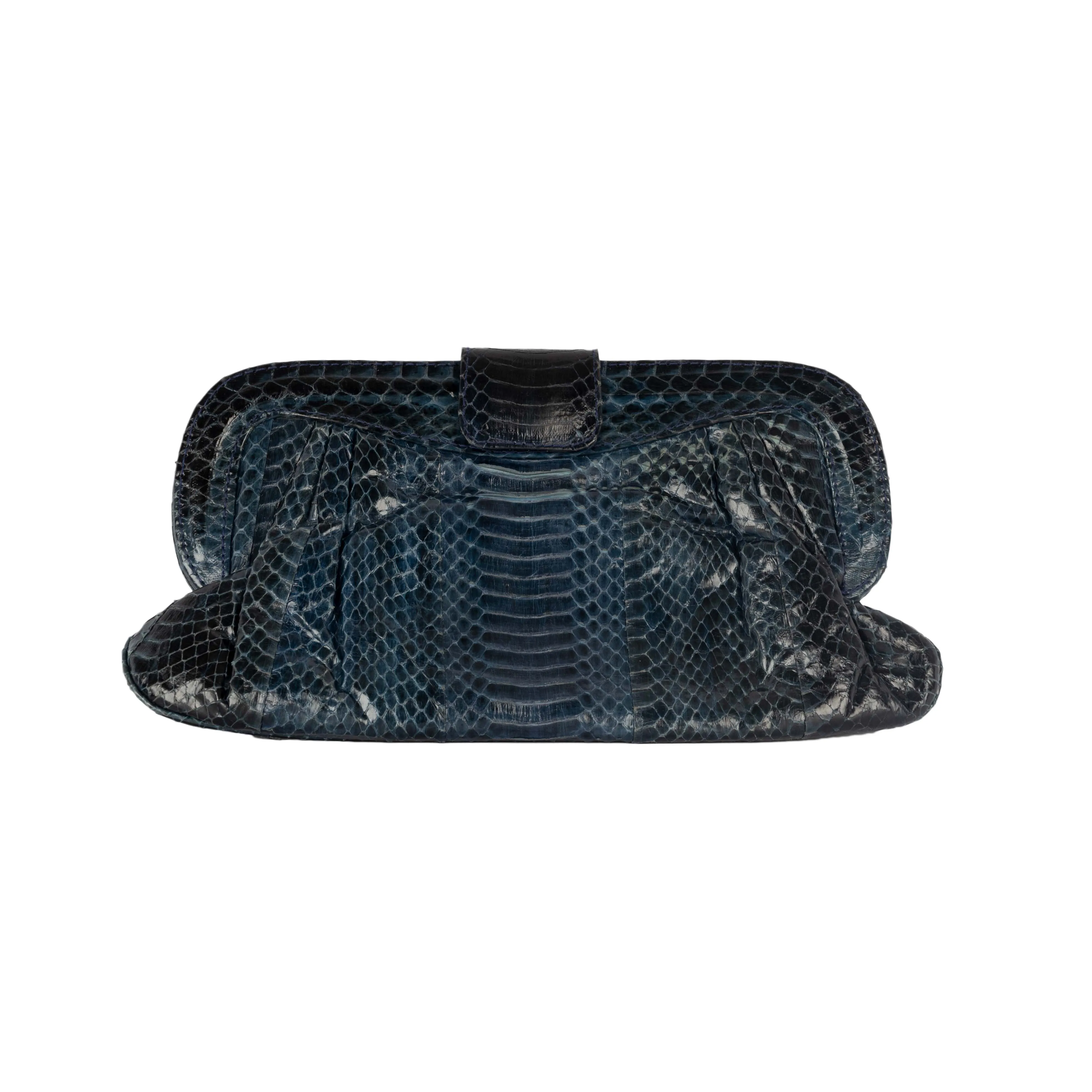 Angel Jackson Chandra Blue Clutch - '00s