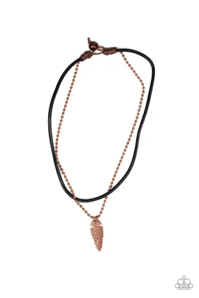 Arrowhead Anvil Copper Urban Necklace