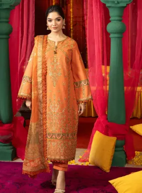 Asra By Asim Jofa Eid Festive Lawn 3 Piece Unstitched Suit AJ24AE AJRA-14