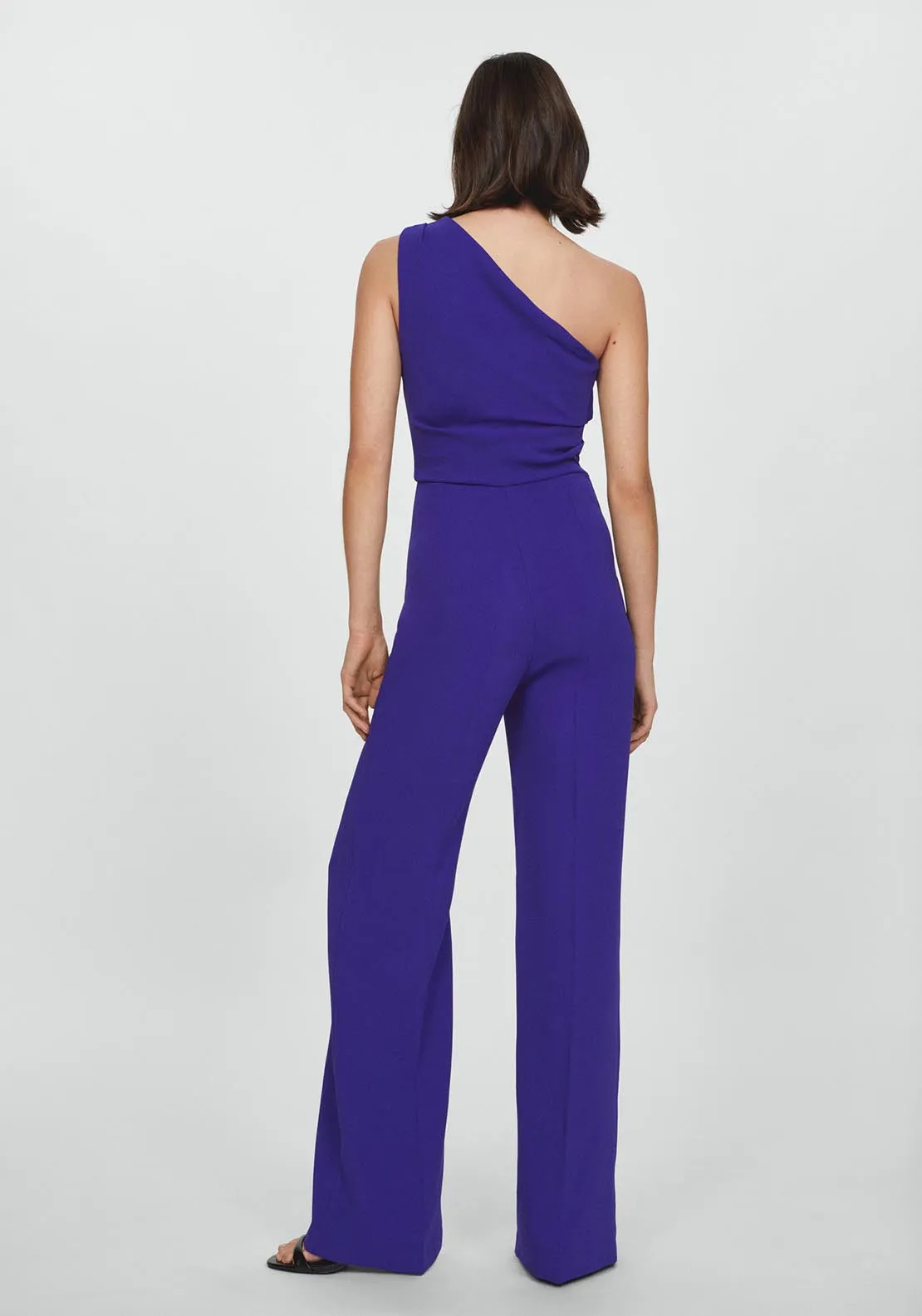 Asymmetric long jumpsuit