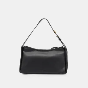 AUDRI SHOULDER BAG BLACK LEATHER– Dolce Vita 6940976349250