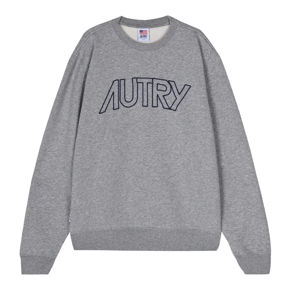 AUTRY  |Unisex Street Style Logo Sweatshirts