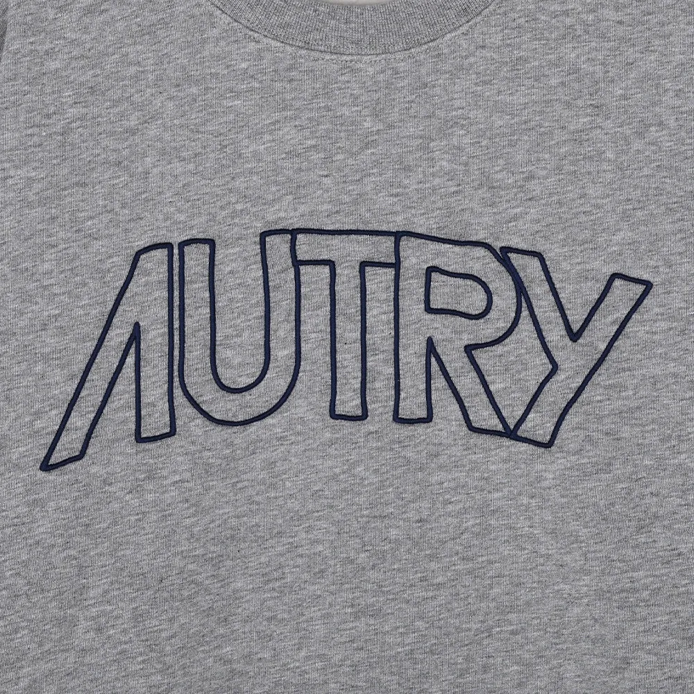 AUTRY  |Unisex Street Style Logo Sweatshirts