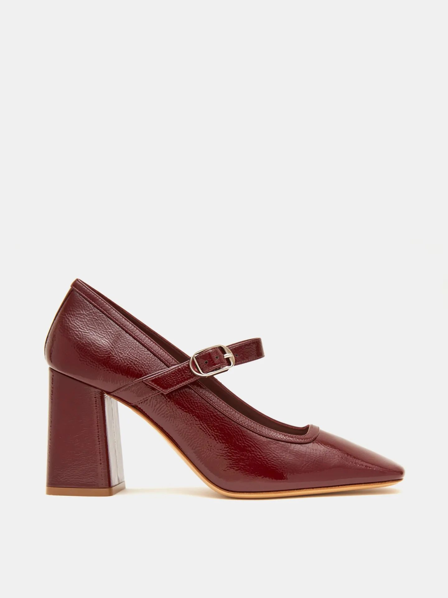 Ballet Mary Jane Pump / Oxblood Patent Leather