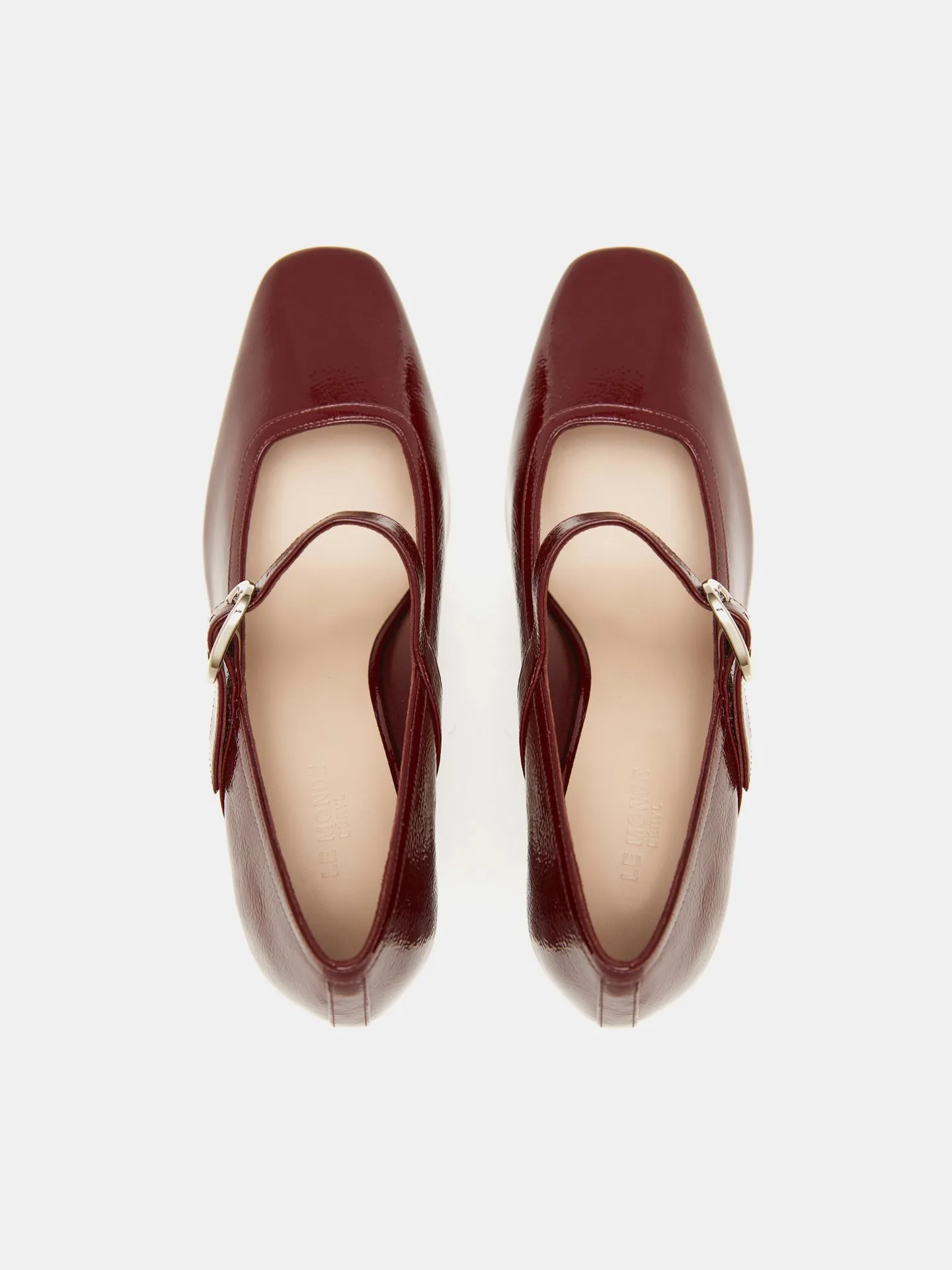 Ballet Mary Jane Pump / Oxblood Patent Leather