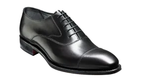 Barker Falsegrave Oxford Calf Leather Shoes - Black Calf