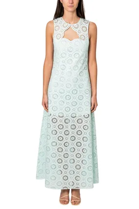 BRODERIE LONG DRESS