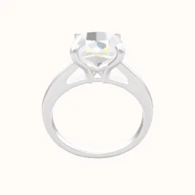 Cathedral Engagement Ring With X Gallery Head