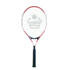 Cosco Junior's ACE Mid Aluminium Tube Tennis Racquet (Red/White)