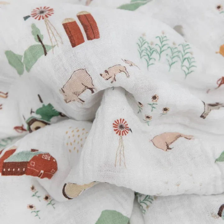 Cotton Swaddle, Farmyard