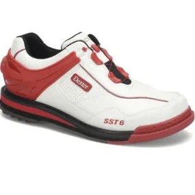 Dexter Men's SST 6 Hybrid BOA Right Hand Wide Bowling Shoes White/Red