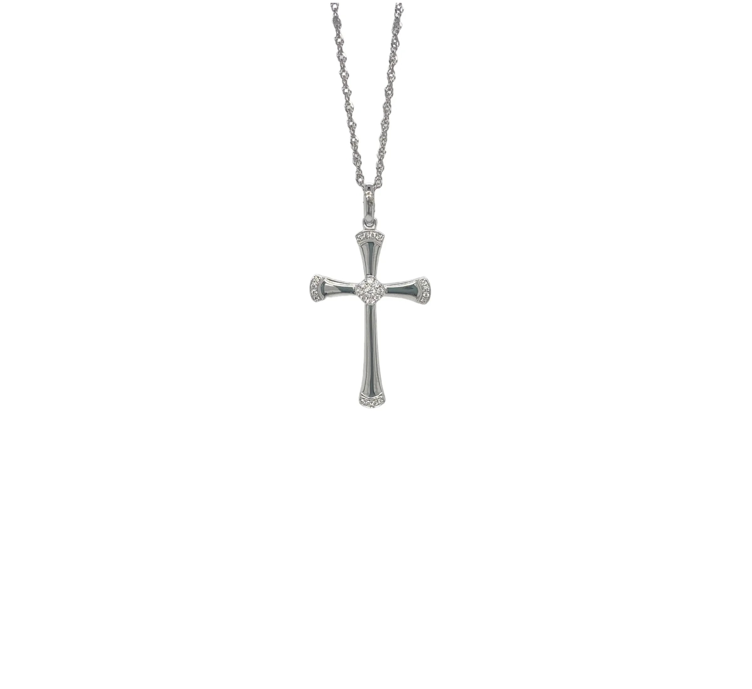 Diamond Cross Necklace