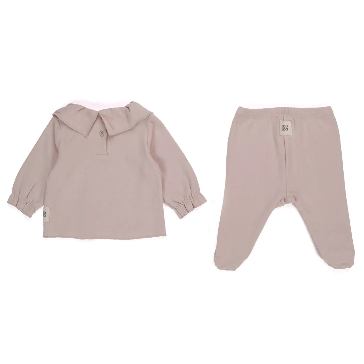 Douuod Powder Pink Outfit For Baby Girl