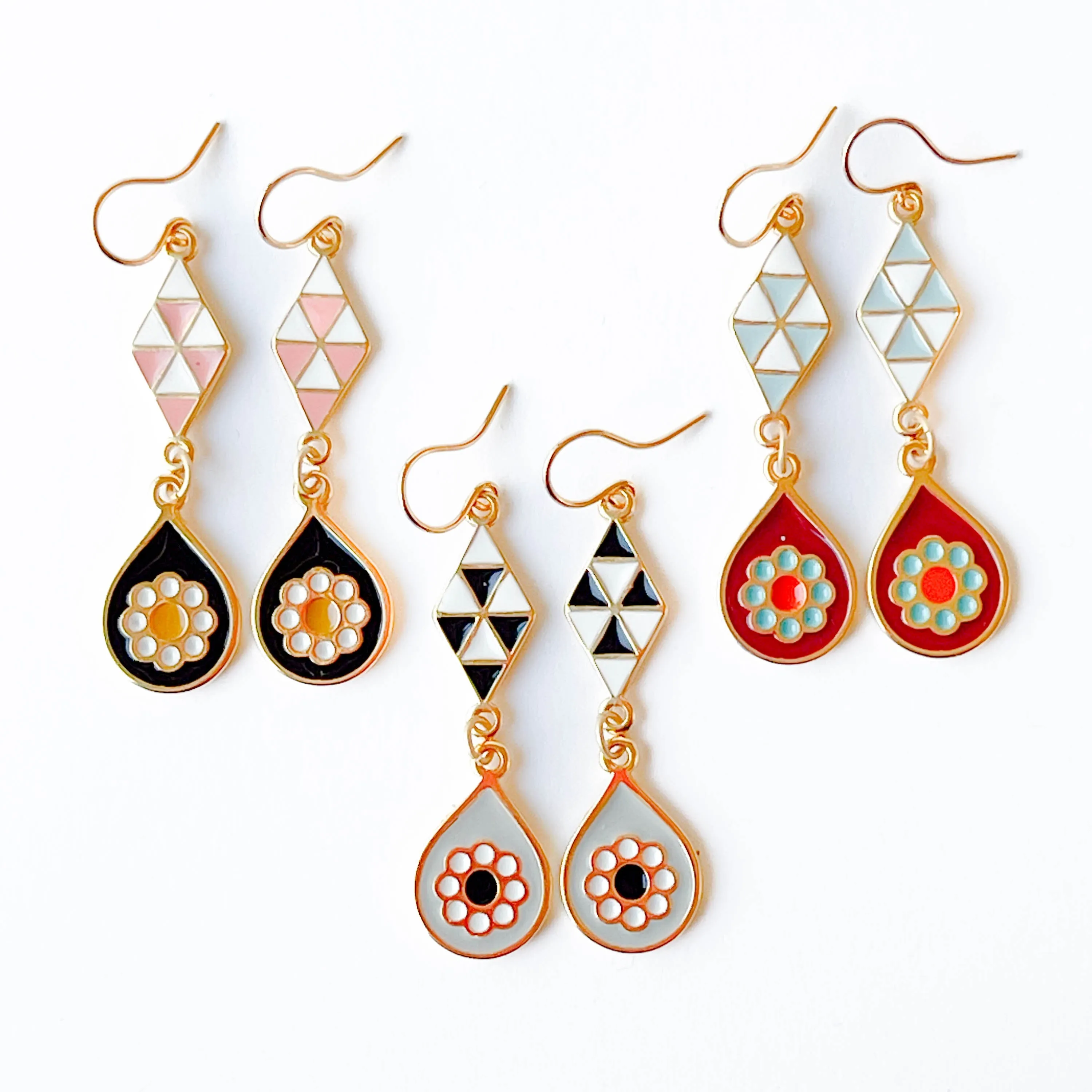 Elegant Retro Boho Dangle Earrings - WS