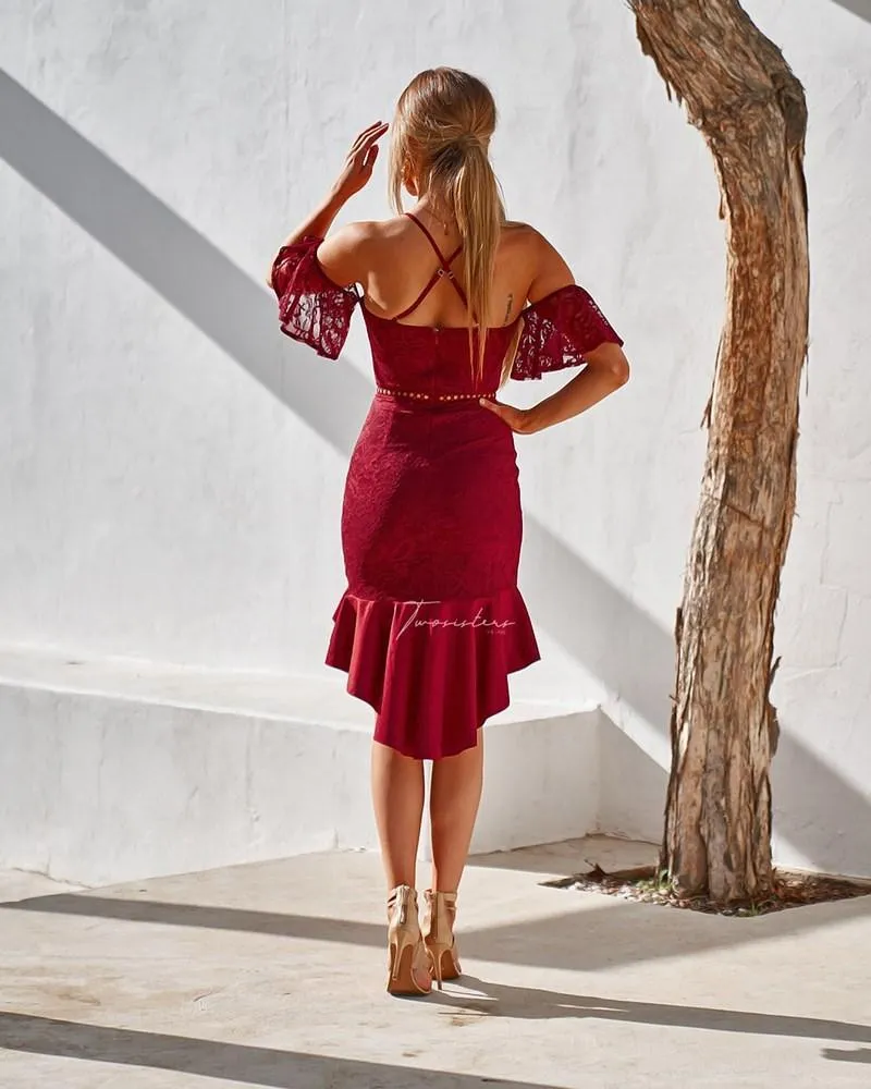 Emily Dress - Red