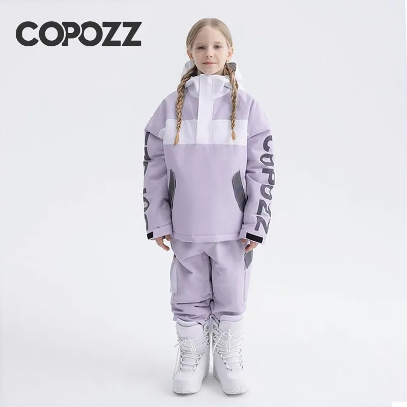 Ensemble veste et pantalon de ski imperméable & chaud pour enfant COPOZZ - Born suit