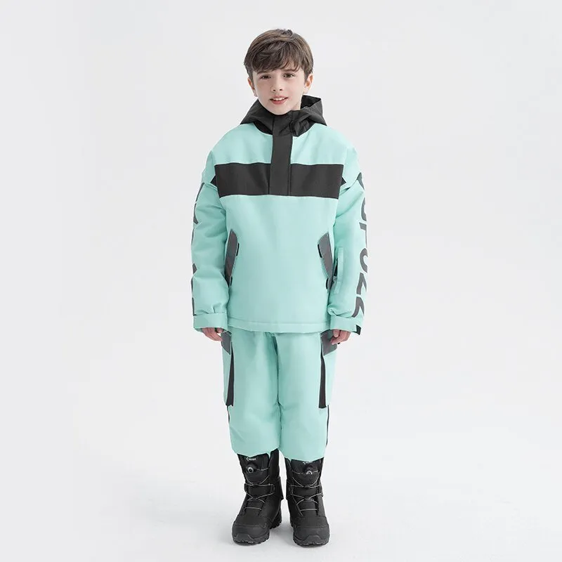 Ensemble veste et pantalon de ski imperméable & chaud pour enfant COPOZZ - Born suit