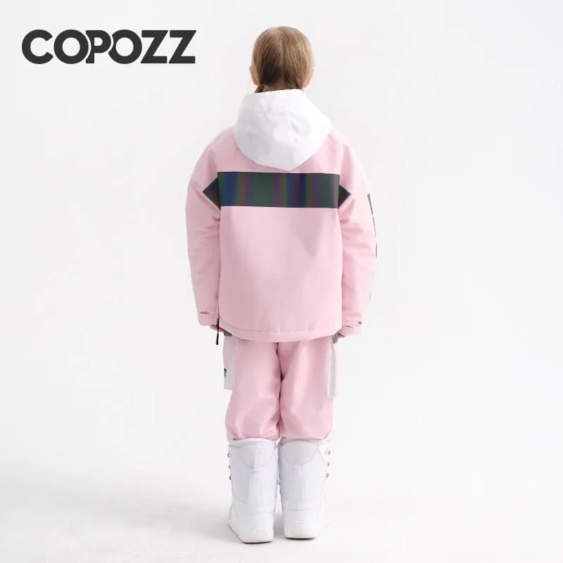 Ensemble veste et pantalon de ski imperméable & chaud pour enfant COPOZZ - Born suit