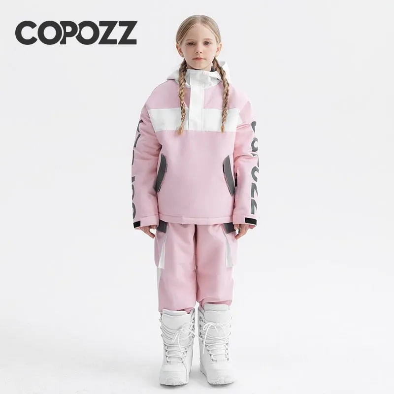 Ensemble veste et pantalon de ski imperméable & chaud pour enfant COPOZZ - Born suit