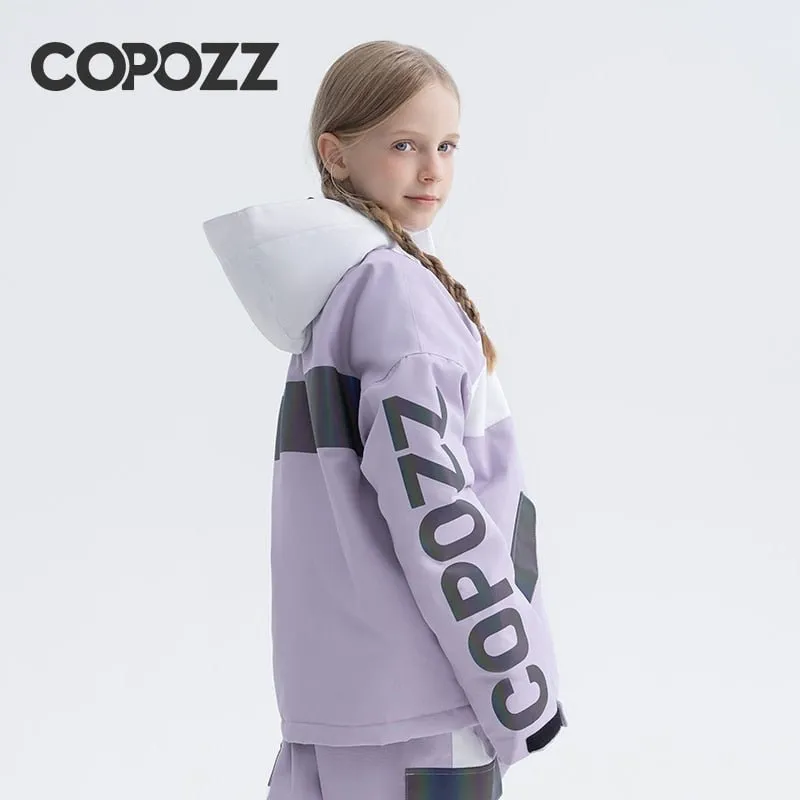 Ensemble veste et pantalon de ski imperméable & chaud pour enfant COPOZZ - Born suit