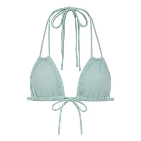 Euro Bow Bikini Top | Powder Blue