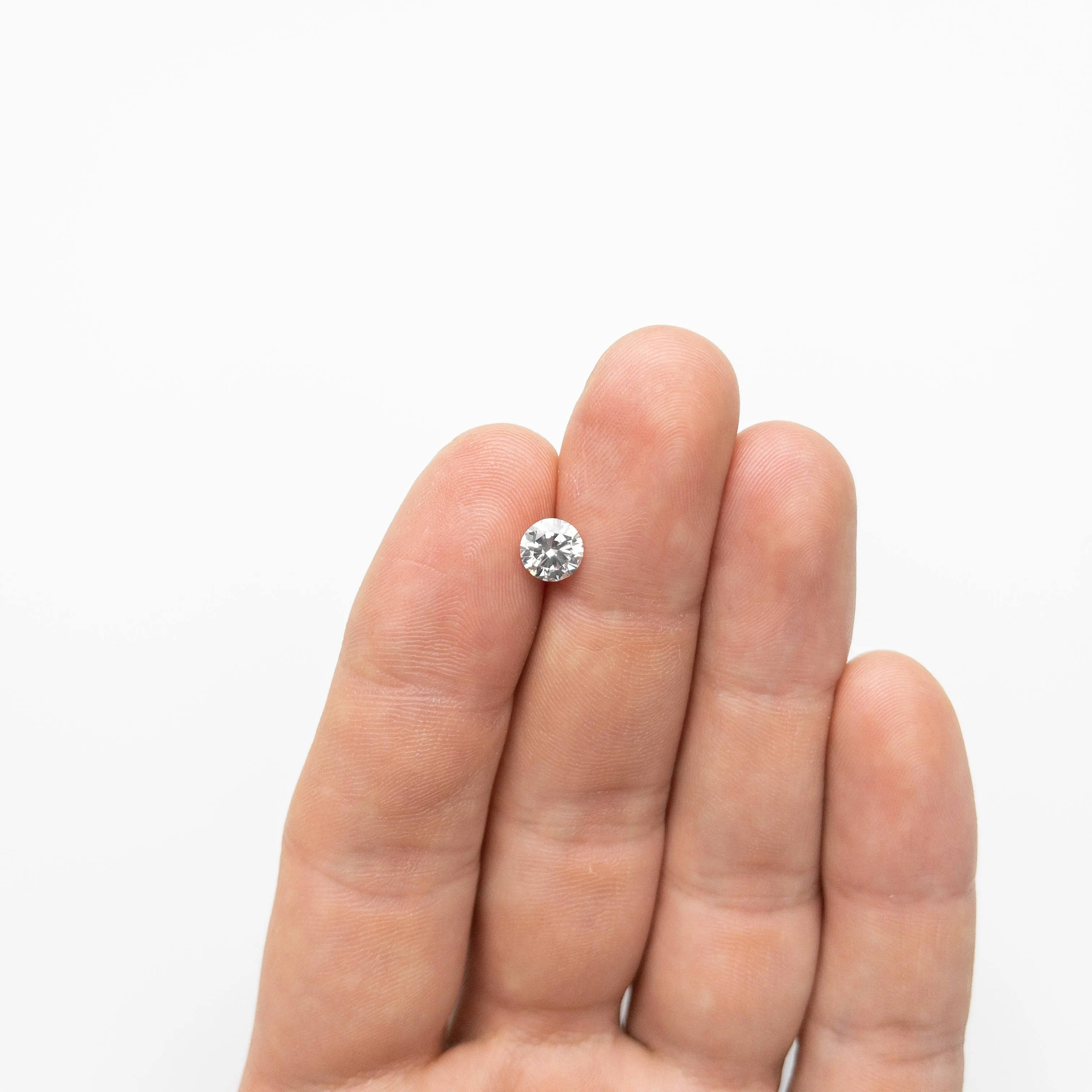 Faint Grey Brilliant Diamond - 1.01ct Round