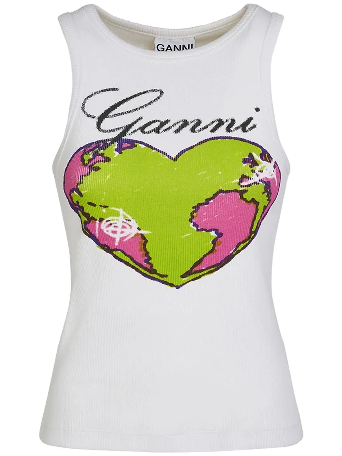 Ganni  |Unisex Street Style Tanks & Camisoles