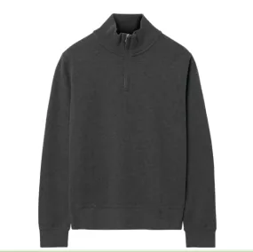 Gant 327326 Mens O2. Sacker Rib Half Zip Top Charcoal