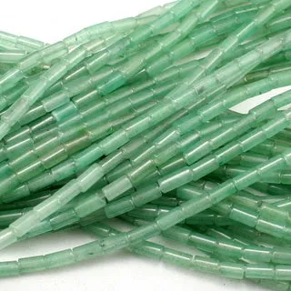 Green Aventurine Tube 3x6mm