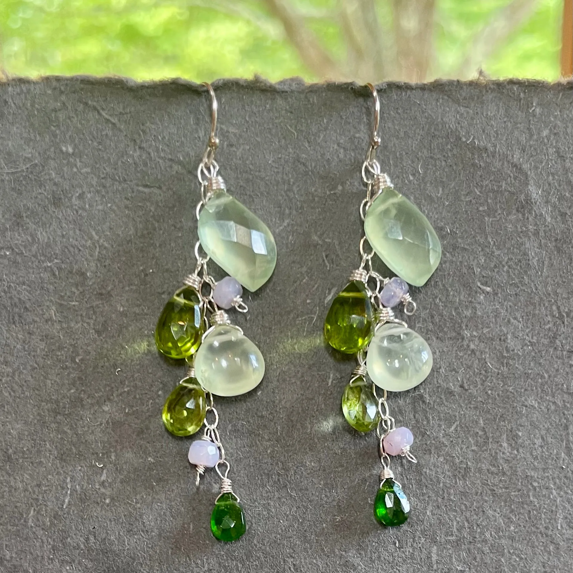 Greener Pastures Cascade Earrings