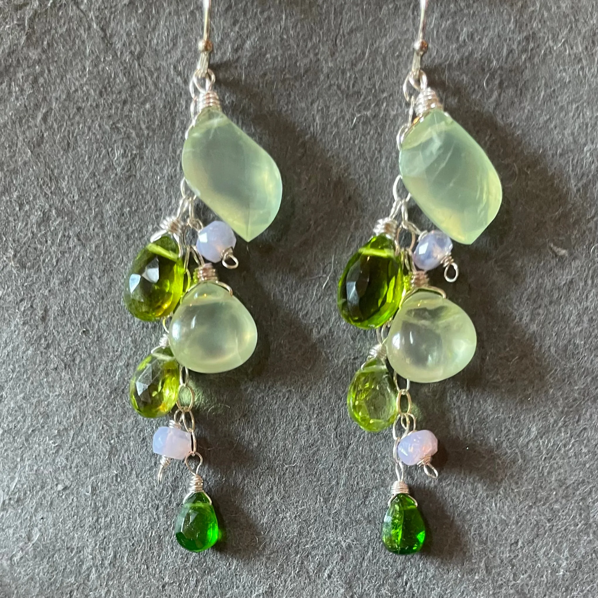 Greener Pastures Cascade Earrings