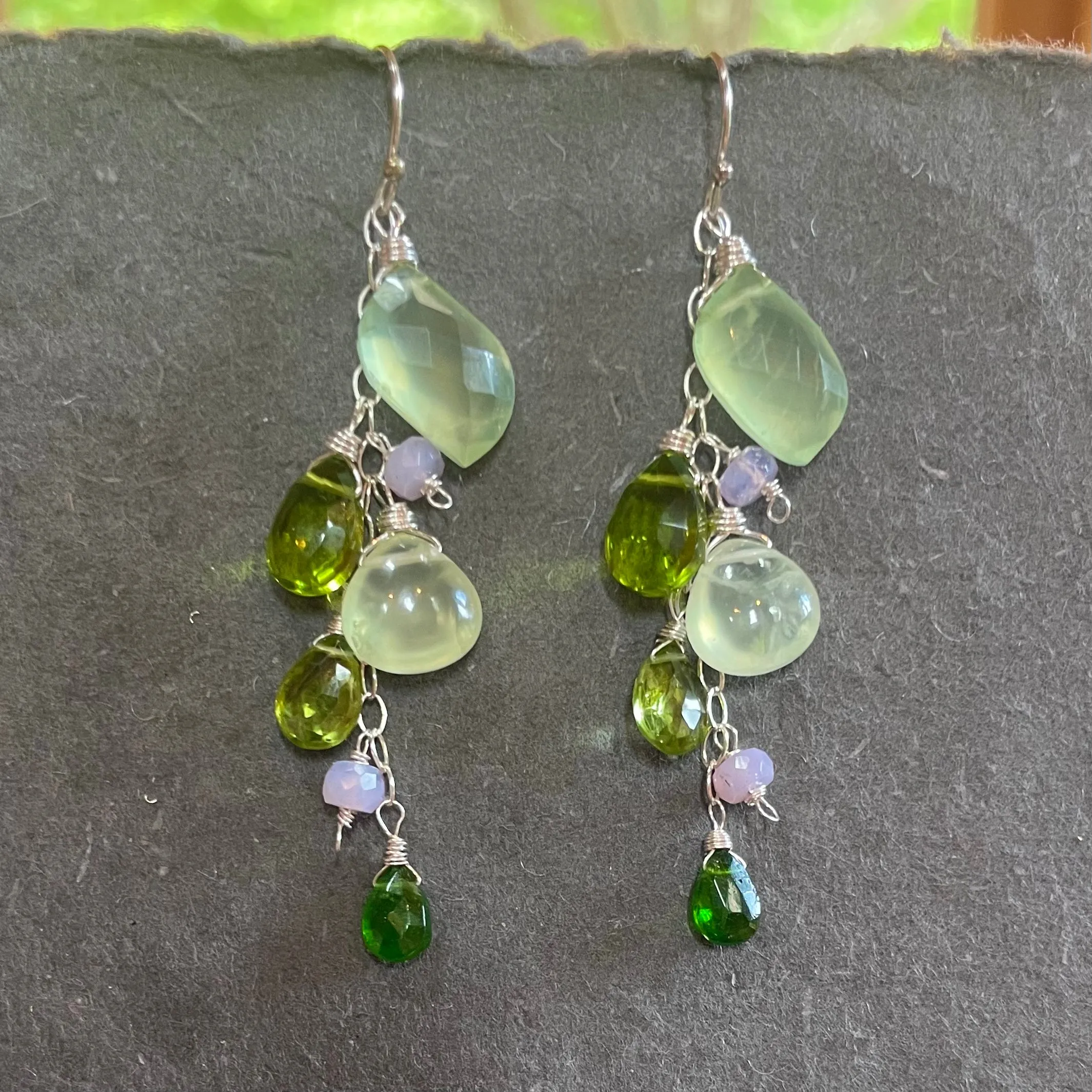 Greener Pastures Cascade Earrings