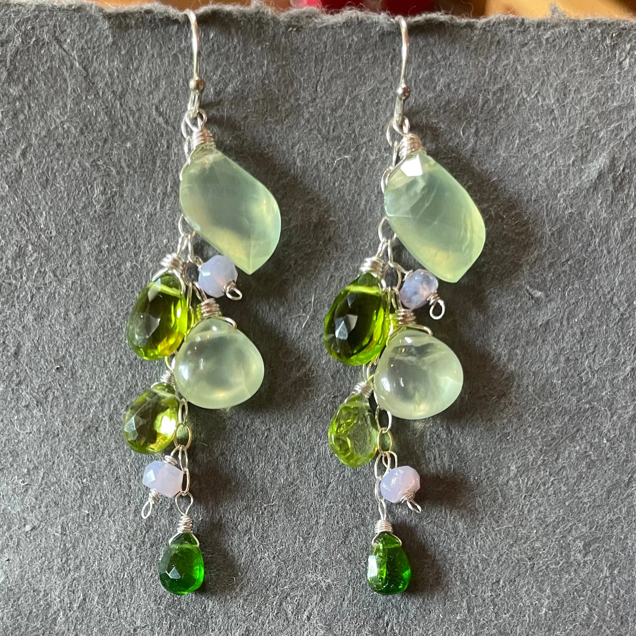 Greener Pastures Cascade Earrings