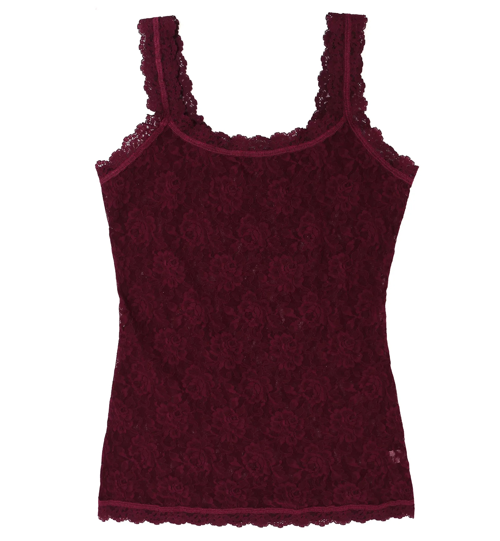 Hanky Panky Signature Lace Unlined Camisole (1390L) - Dried Cherry