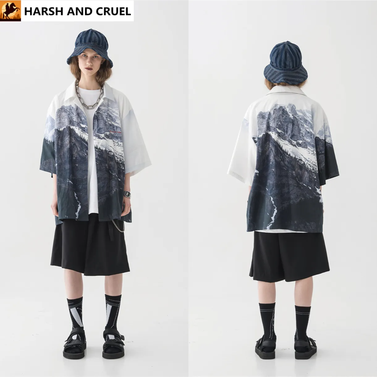 HARSH AND CRUEL  |Unisex Short Sleeves Shirts & Blouses