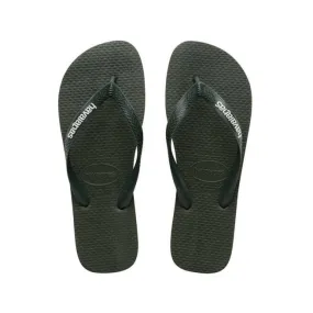 Havaiana Rubber Logo Olive Green