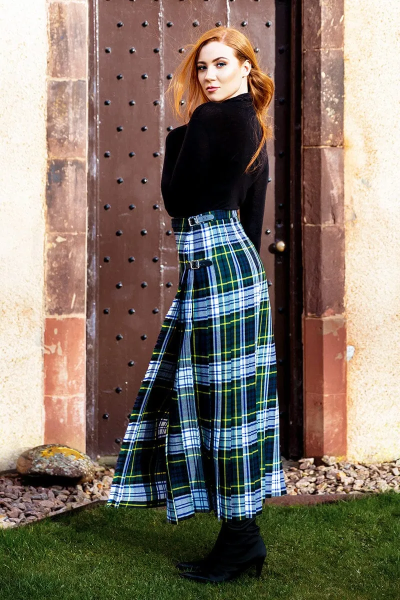 Hostess Kilt, Long Lengths (Curaidh - The Official Pink Ribbon Tartan)