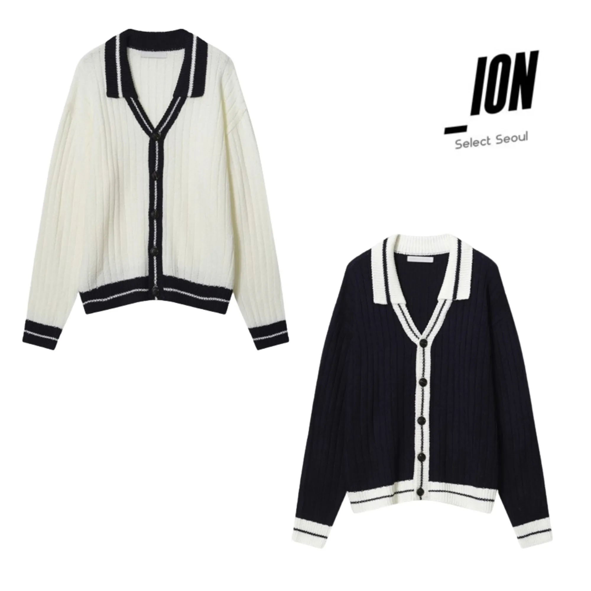 IONSEOUL  |Unisex Street Style Plain Cardigans