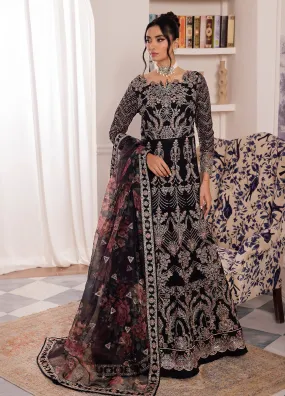 Iznik Chinon Embroidered Chiffon Unstitched 3 Piece Suit - IZ24CC 32 KIAH