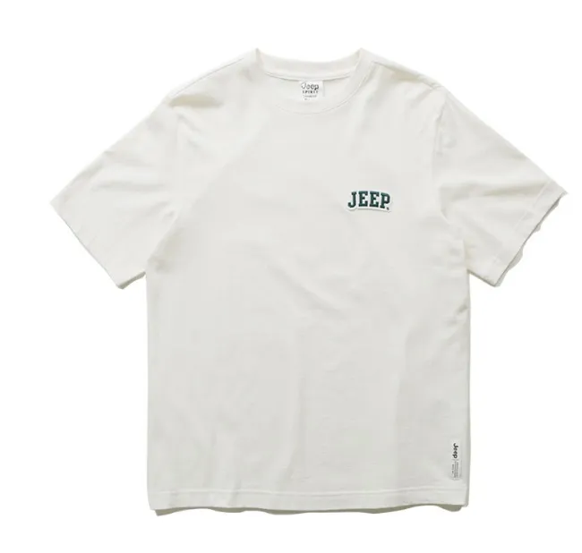 JEEP  |Unisex Cotton Short Sleeves T-Shirts