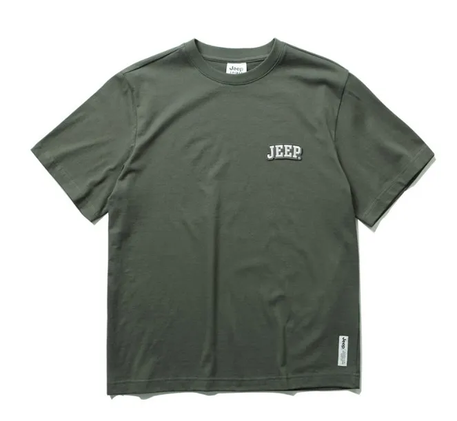 JEEP  |Unisex Cotton Short Sleeves T-Shirts