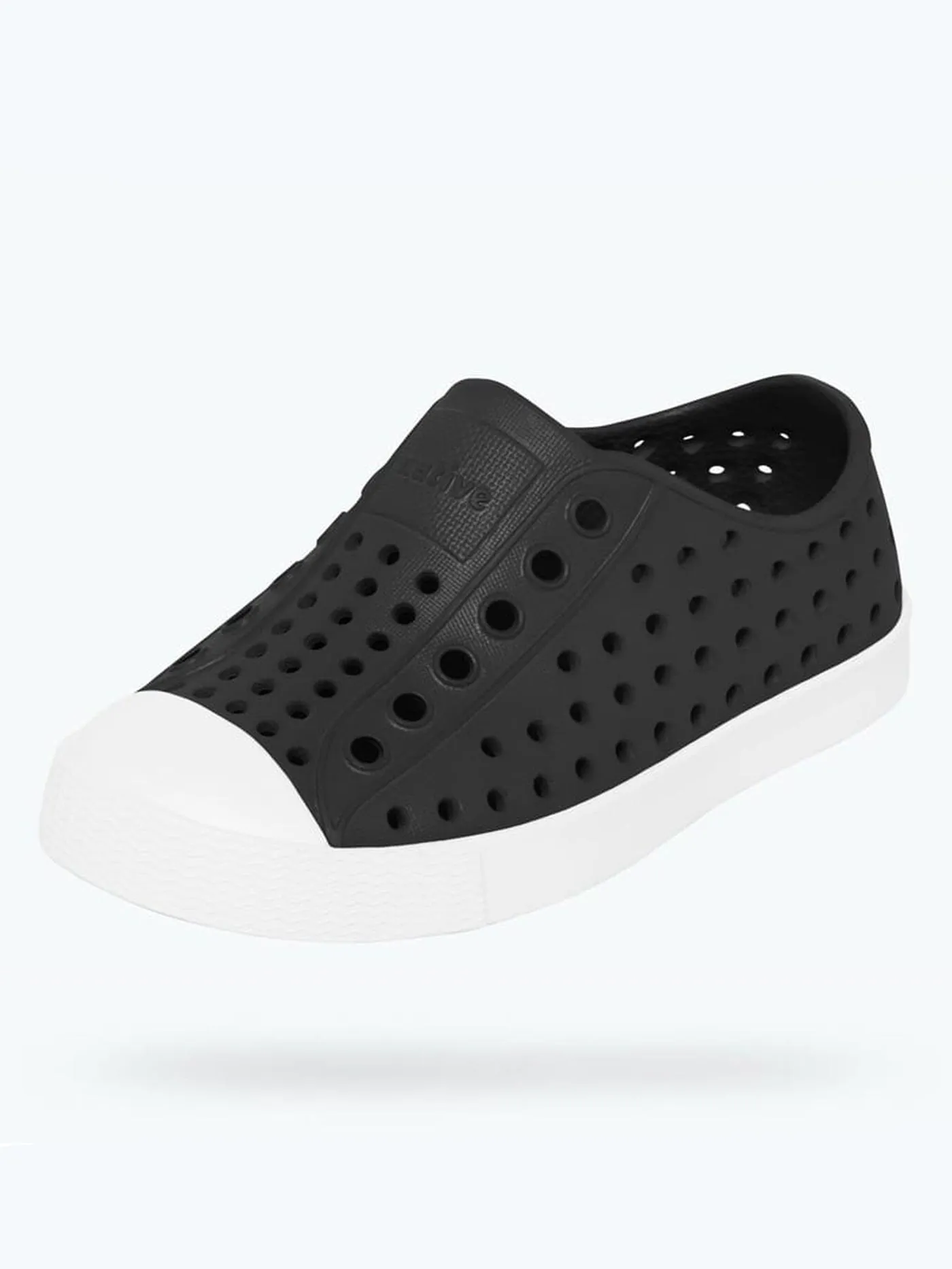 Jefferson Jiffy Black/Shell White Shoes (Little Kids)