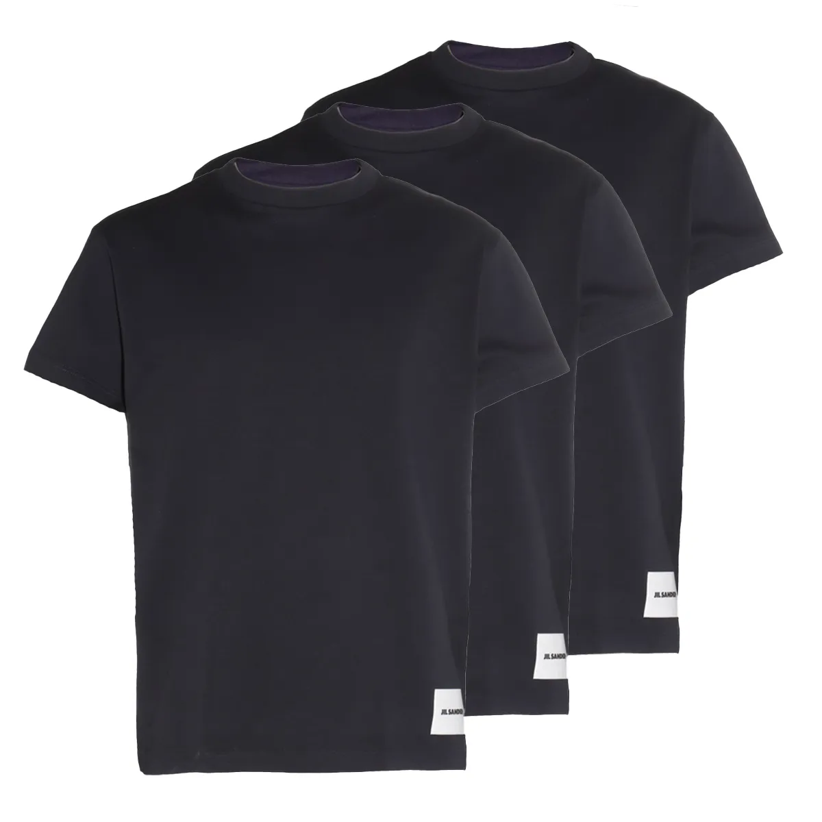 Jil Sander  |Unisex Plain Logo Designers T-Shirts