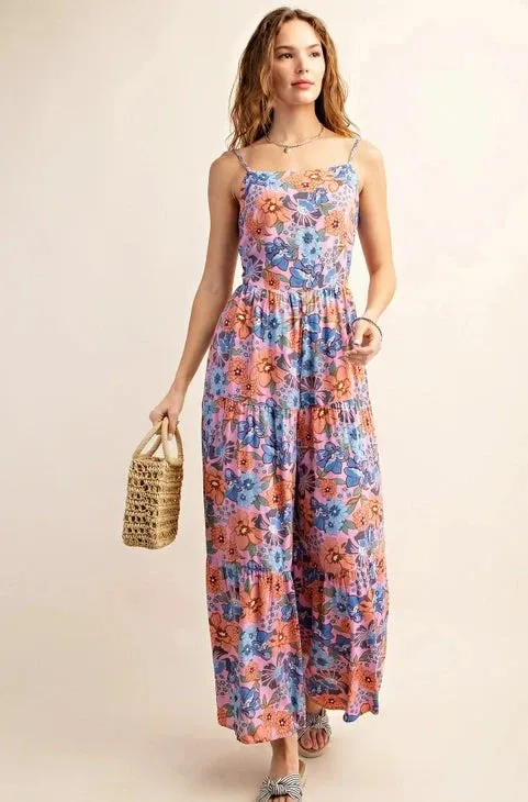 Juniper Floral Tiered Jumpsuit