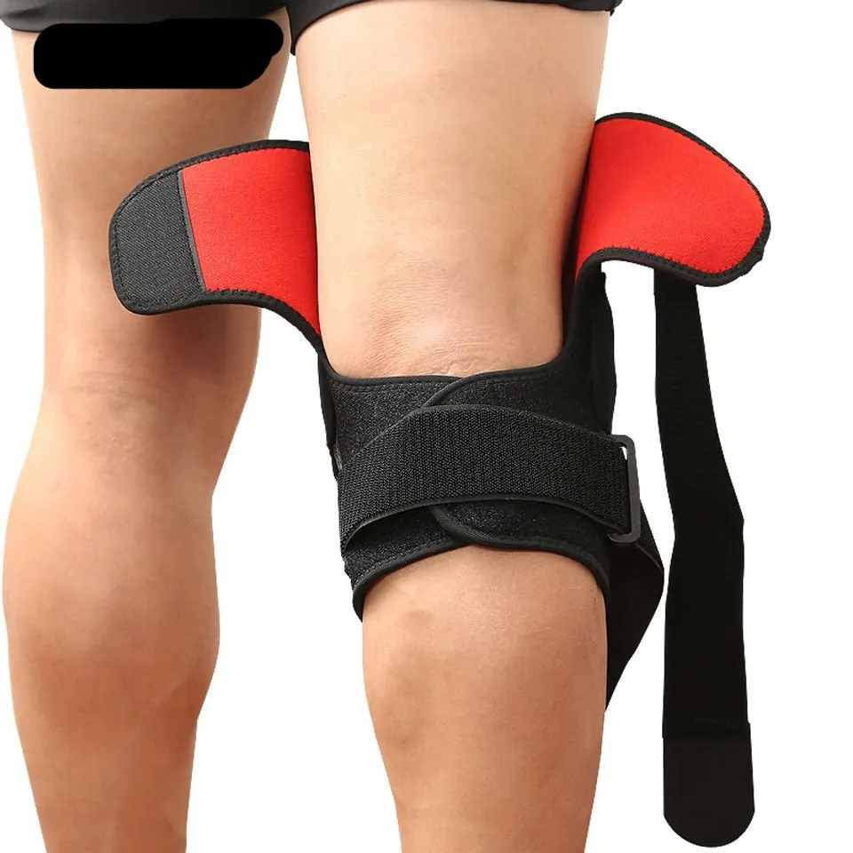 Knee Support Protector With Removable Aluminum Plate 4 Straps